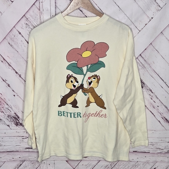 Disney Chip & Dale Better Together Thermal Shirt - Picture 1 of 3